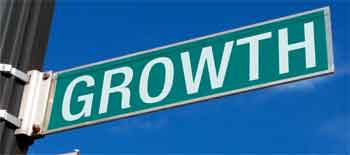 Growth Street Sign